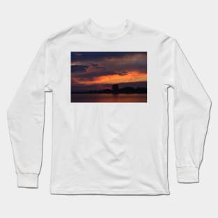 Ocean City Sunset Long Sleeve T-Shirt